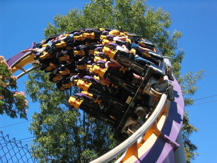 Vortex photo from California's Great America