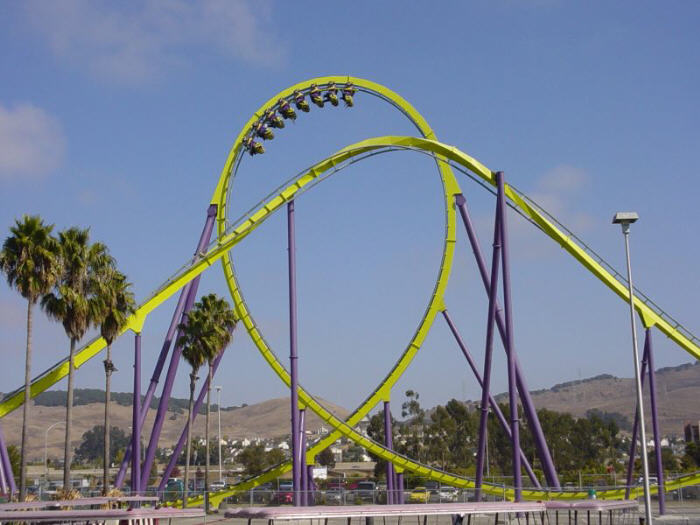 Medusa photo from Six Flags Discovery Kingdom