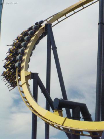 Batman: The Ride photo from Six Flags Over Texas