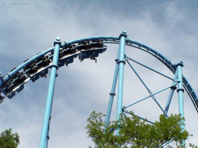 Mr. Freeze: Reverse Blast photo from Six Flags Over Texas