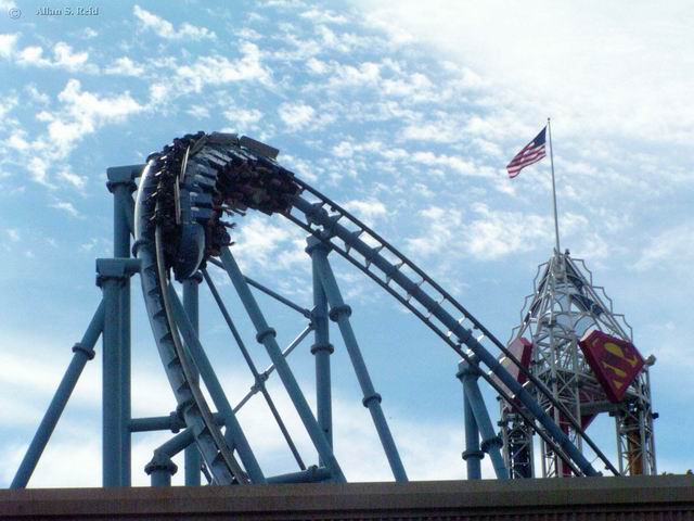 Mr. Freeze: Reverse Blast photo from Six Flags Over Texas