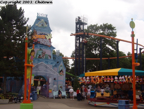 Scooby Doo's Ghoster Coaster photo from Kings Island