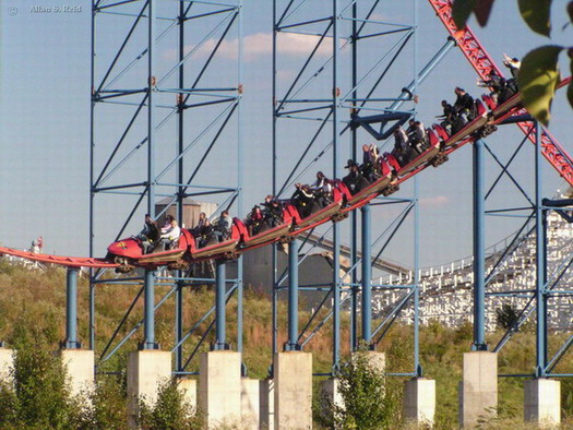 Superman: Ride of Steel photo from Six Flags America