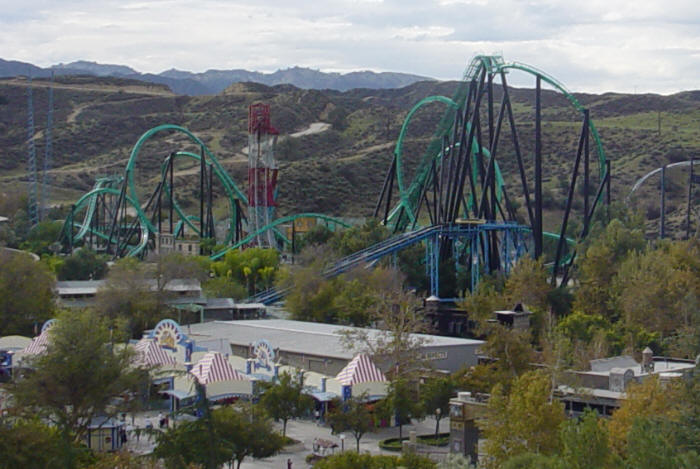 Riddler's Revenge photo from Six Flags Magic Mountain