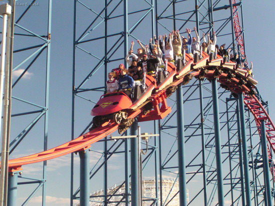 Superman: Ride of Steel photo from Six Flags America