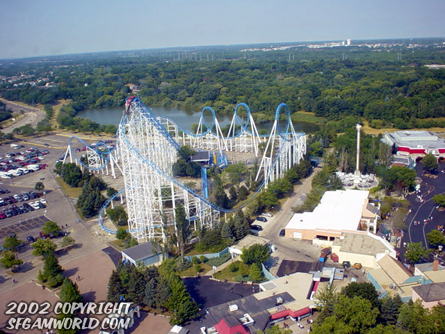 Shockwave photo from Six Flags Great America CoasterBuzz