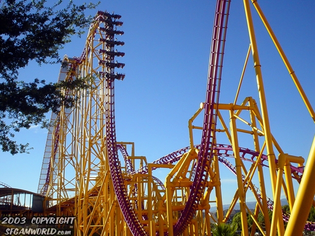 X photo from Six Flags Magic Mountain