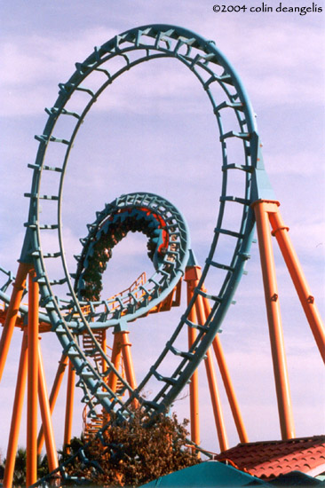 Boomerang photo from Six Flags Fiesta Texas