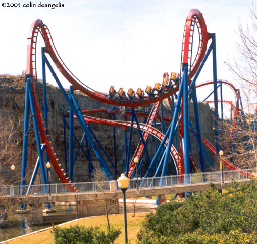 Superman Krypton Coaster photo from Six Flags Fiesta Texas