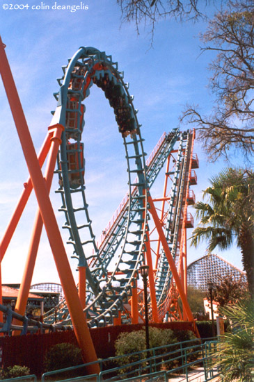 Boomerang photo from Six Flags Fiesta Texas