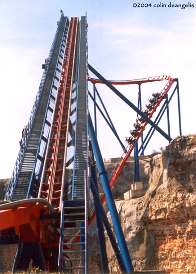 Superman Krypton Coaster Photo From Six Flags Fiesta Texas Coasterbuzz