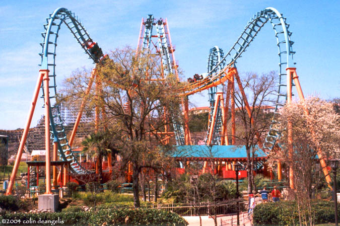 Boomerang photo from Six Flags Fiesta Texas