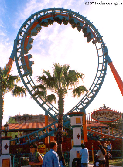 Boomerang photo from Six Flags Fiesta Texas