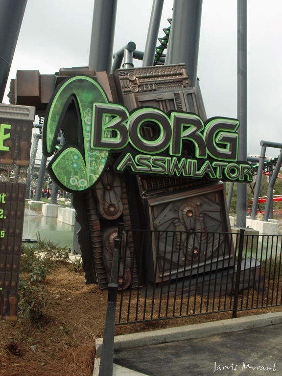 Borg Assimilator photo from Carowinds