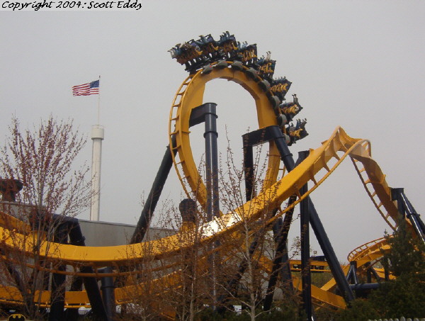 Batman: The Ride photo from Six Flags Great America