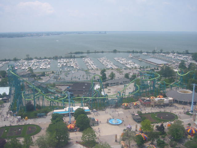 Raptor photo from Cedar Point