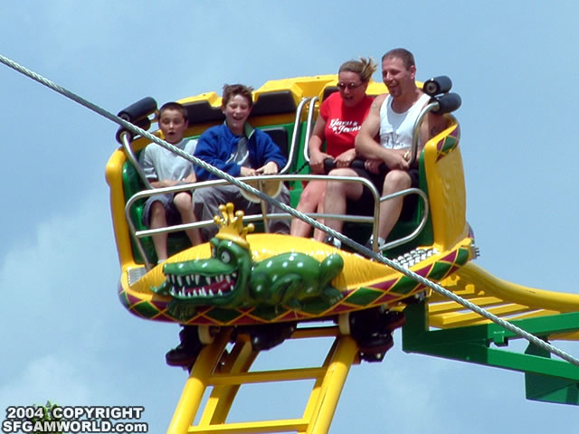 Ragin' Cajun photo from Six Flags Great America