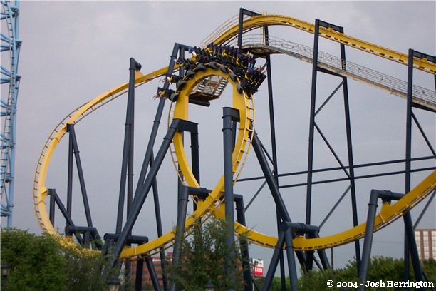 Batman: The Ride photo from Six Flags Over Texas