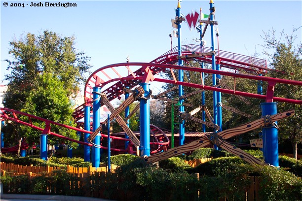 Woody Woodpecker Nuthouse Coaster photo from Universal Studios Florida