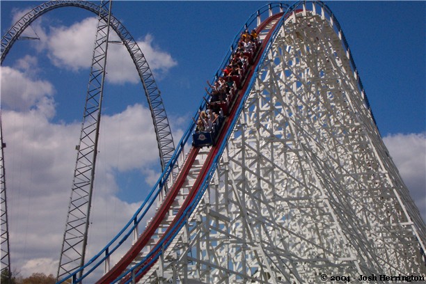 Great American Scream Machine photo from Six Flags Over Georgia