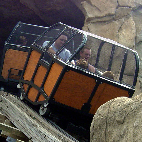 Lost Coaster of Superstition Mountain, The photo from Indiana Beach