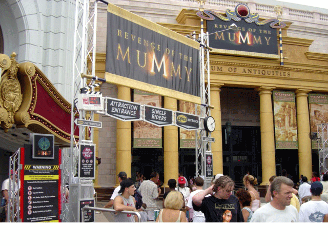 Revenge of the Mummy photo from Universal Studios Florida