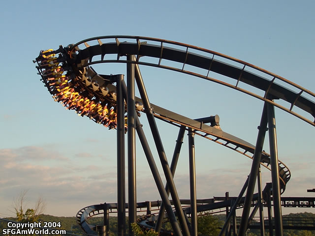 Batman: The Ride photo from Six Flags St. Louis