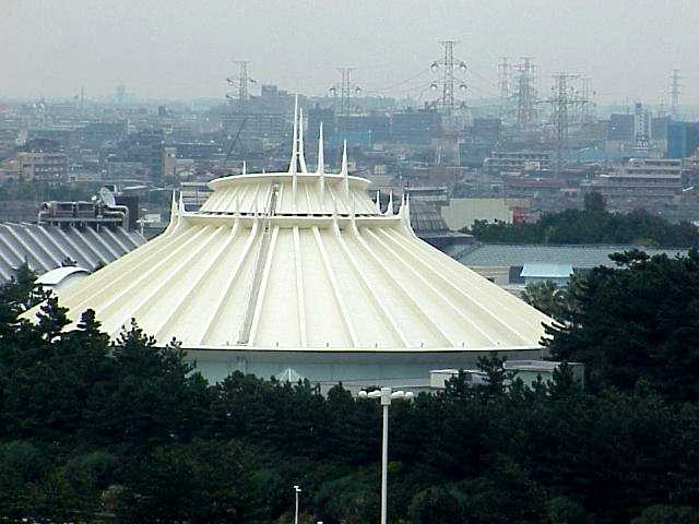 Space Mountain photo from Tokyo Disneyland