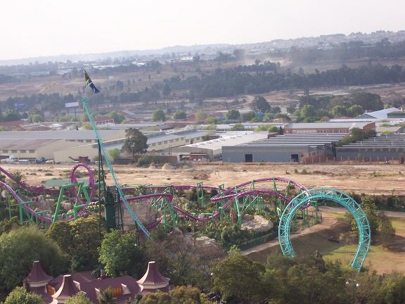 Anaconda photo from Gold Reef City Theme Park