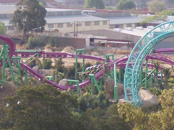 Anaconda photo from Gold Reef City Theme Park