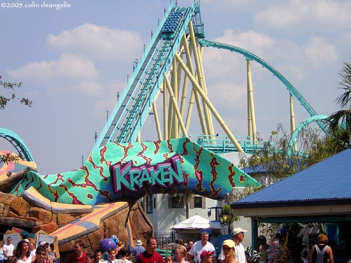 Kraken photo from SeaWorld Orlando