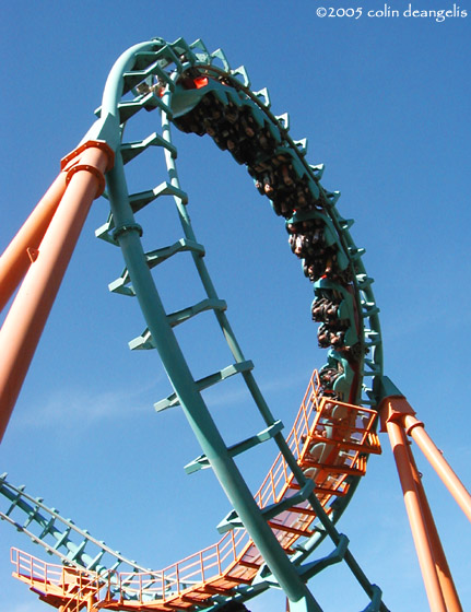 Boomerang photo from Six Flags Fiesta Texas