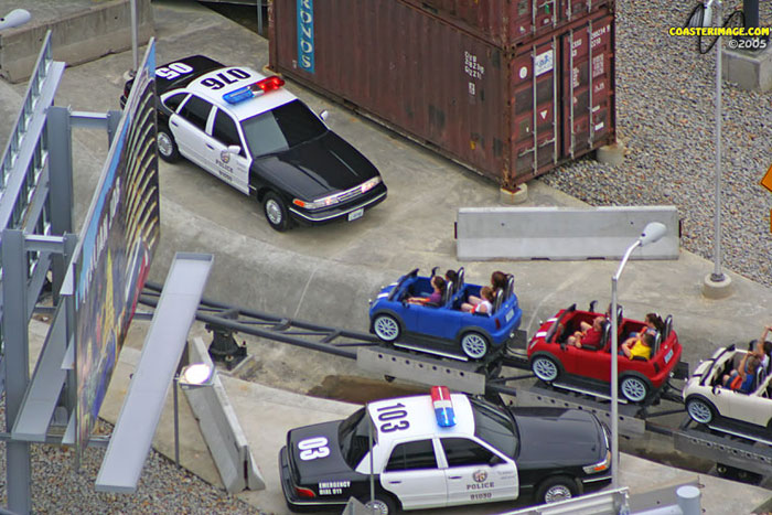 Italian Job Stunt Track photo from Kings Island