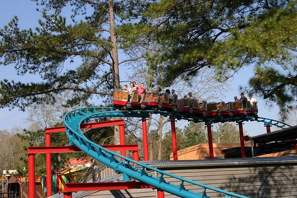 Wile E. Coyote Canyon Blaster photo from Six Flags Over Georgia