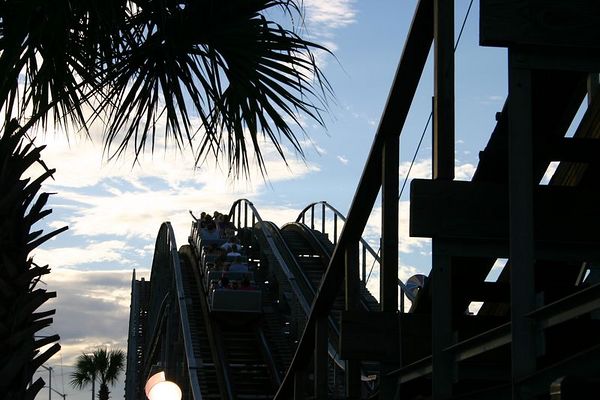 Hurricane photo from Myrtle Beach Pavilion and Amusement Park