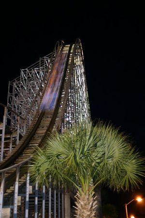 Hurricane photo from Myrtle Beach Pavilion and Amusement Park