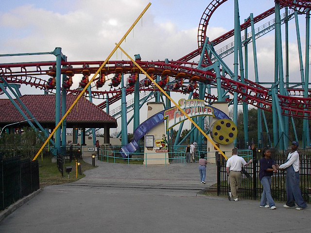 Serial Thriller photo from Six Flags Astroworld