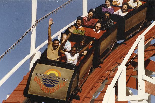 Giant Dipper photo from Santa Cruz Beach Boardwalk