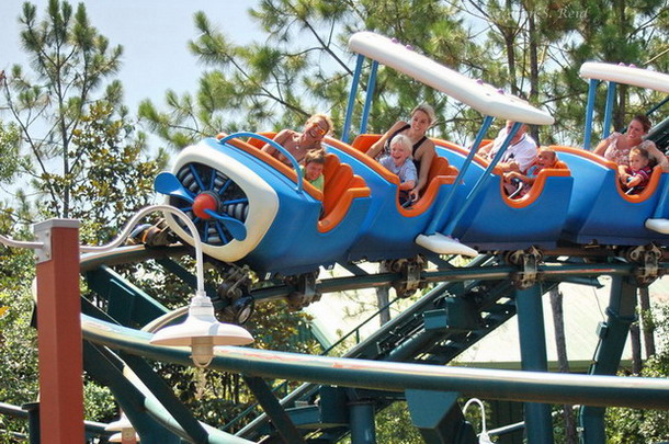 Barnstormer photo from Magic Kingdom