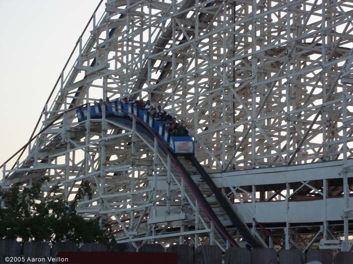 Texas Cyclone photo from Six Flags Astroworld