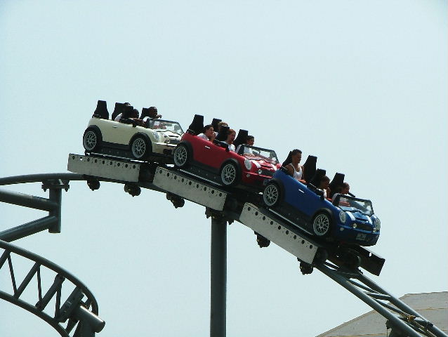 Backlot Stunt Coaster photo from Kings Dominion
