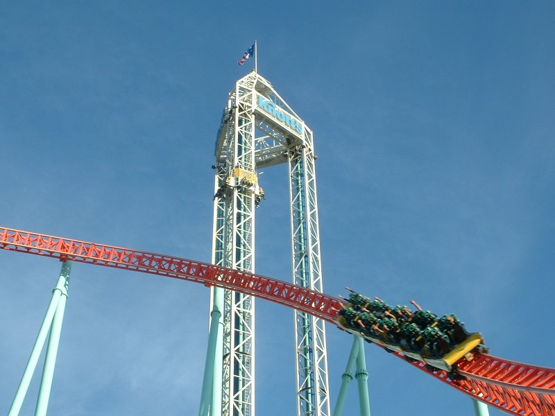 Xcelerator photo from Knott's Berry Farm