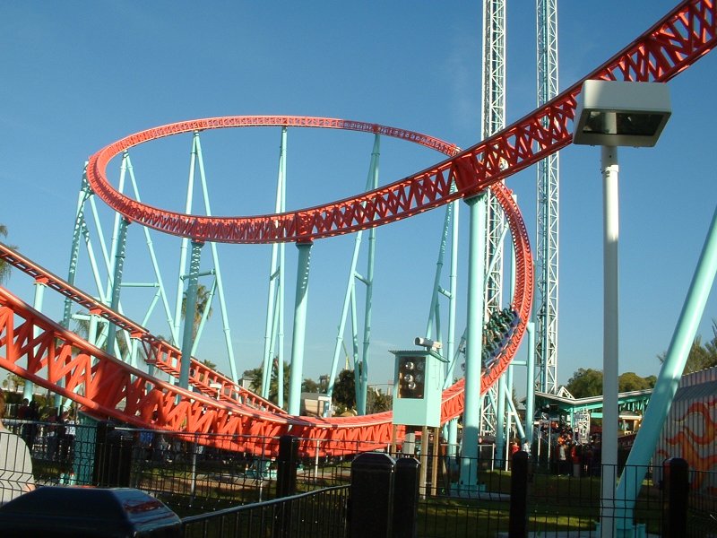 Xcelerator photo from Knott's Berry Farm