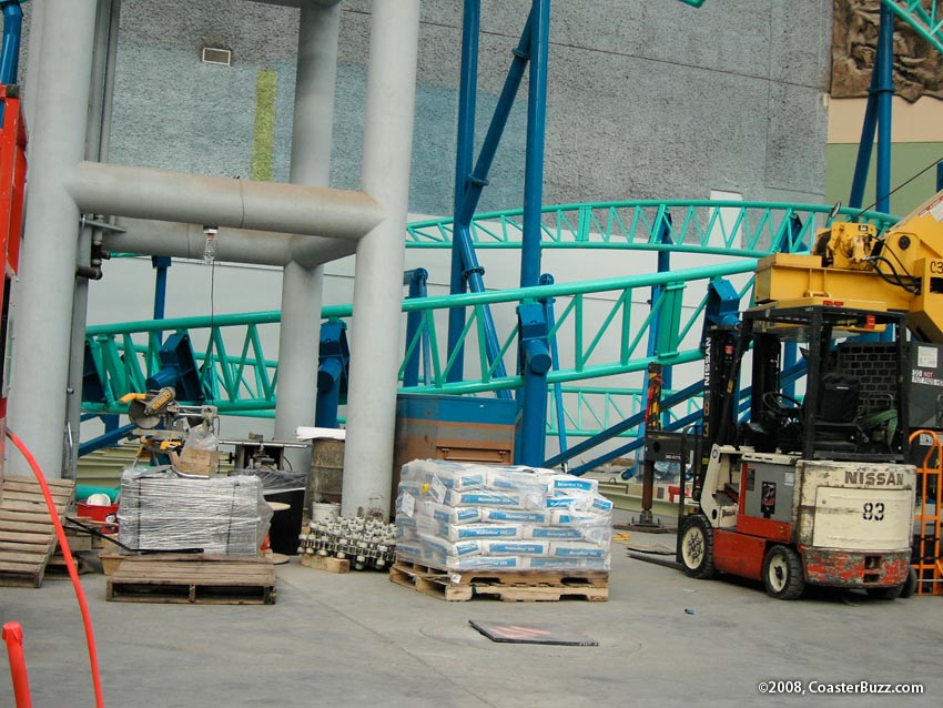 SpongeBob SquarePants Rock Bottom Plunge photo from Nickelodeon Universe