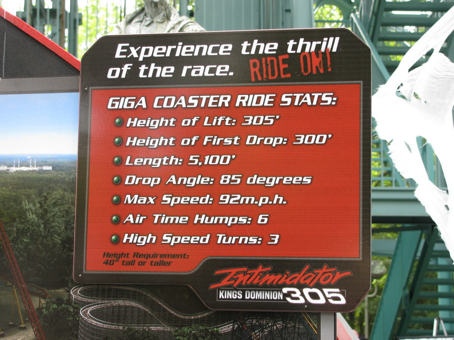 Intimidator 305 photo from Kings Dominion