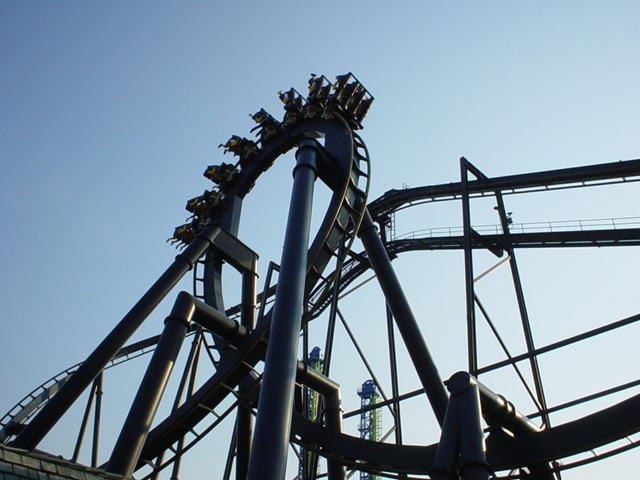 Batman: The Ride photo from Six Flags Great America