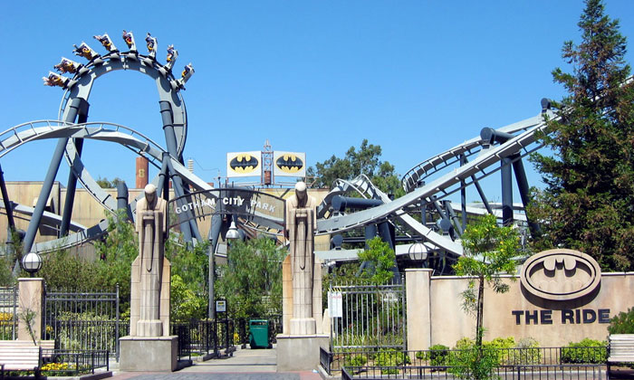 Batman: The Ride photo from Six Flags Magic Mountain