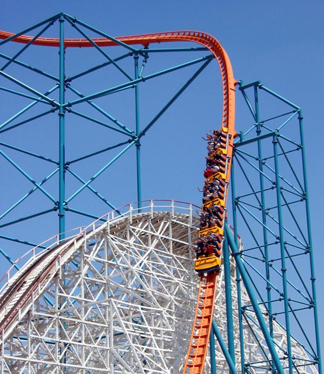 Goliath photo from Six Flags Magic Mountain