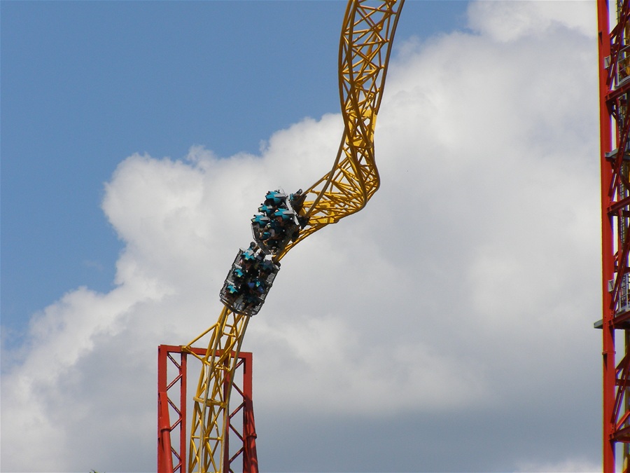 X Coaster photo from Magic Springs and Crystal Falls