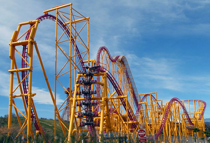 X photo from Six Flags Magic Mountain